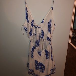 Blue romper
